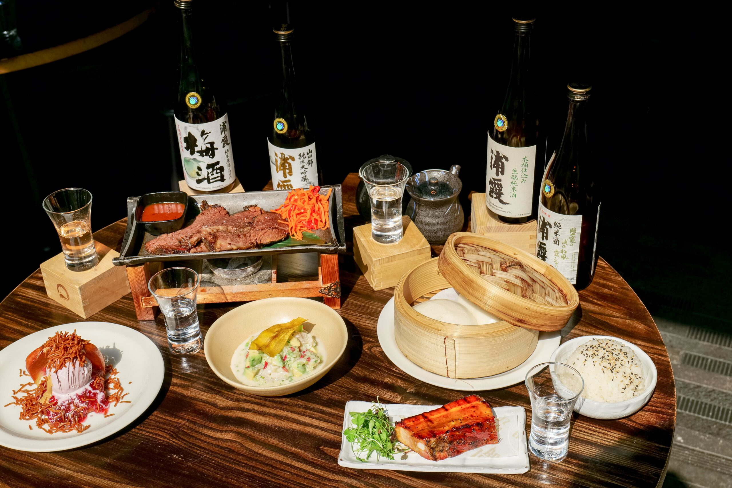 Flesh and Buns Sake Pairing